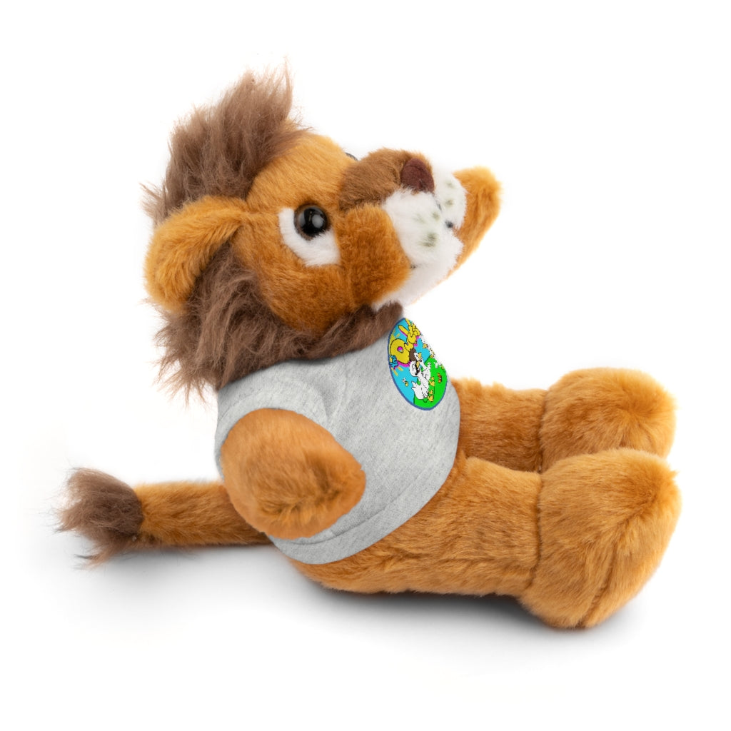 The Duckles™ Merch-Wearing Stuffed Animals with Tee