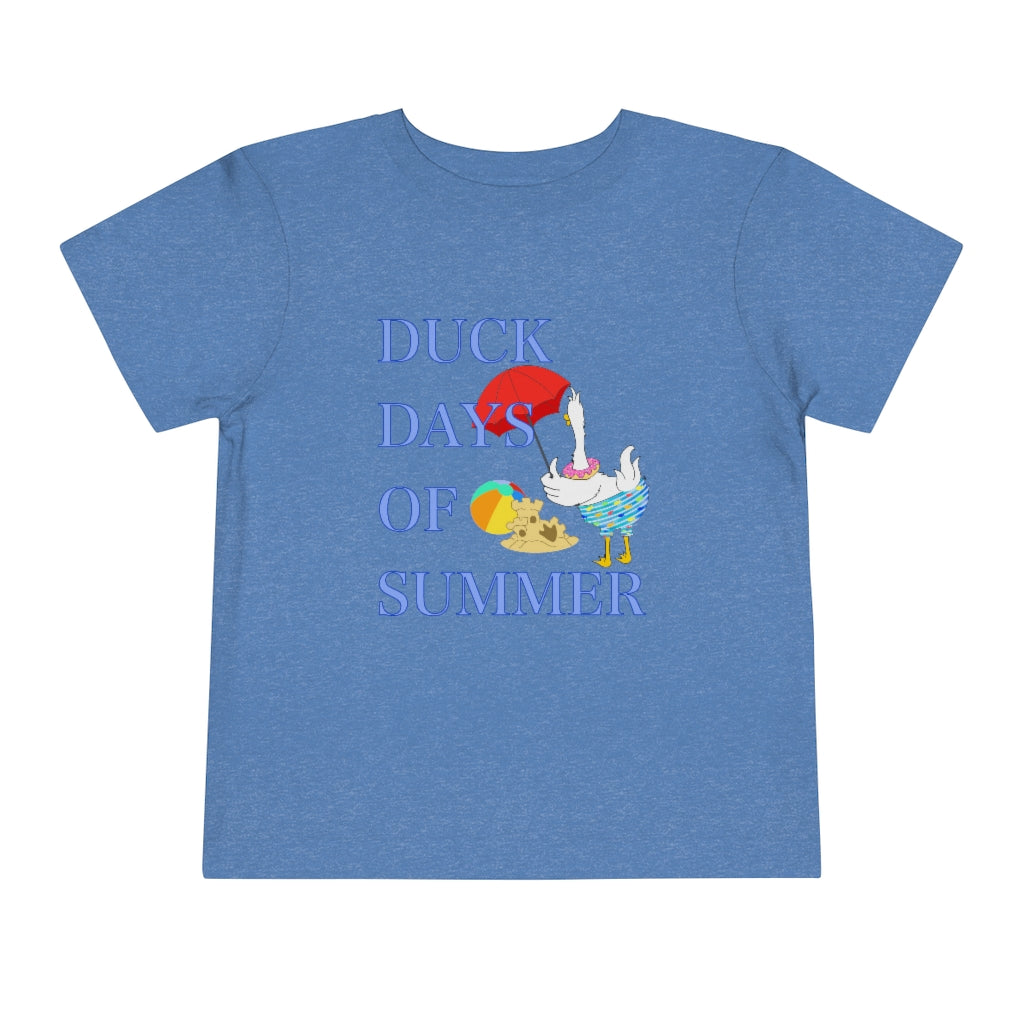 Duck Days of Summer Toddler Short Sleeve Tee
