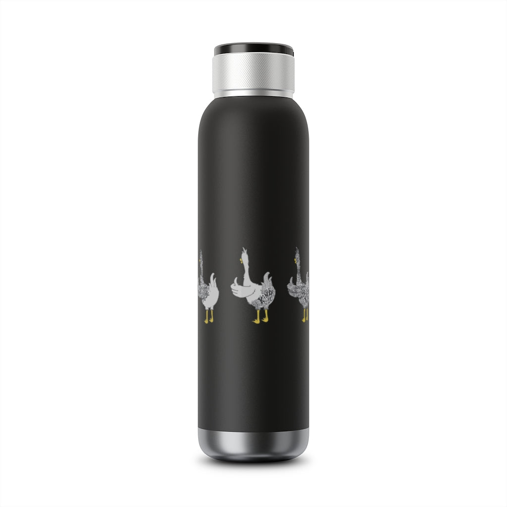 Be Kind Duck Butt™ Soundwave Copper Vacuum Audio Bottle 22oz