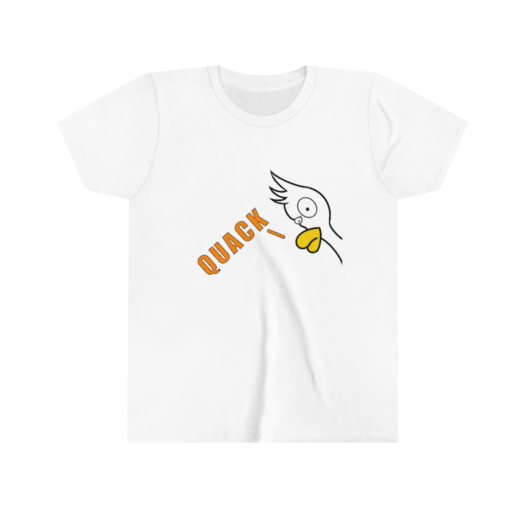 "Quack" Youth Short Sleeve Tee - Orange