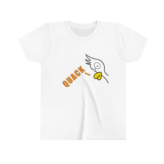 "Quack" Youth Short Sleeve Tee - Orange