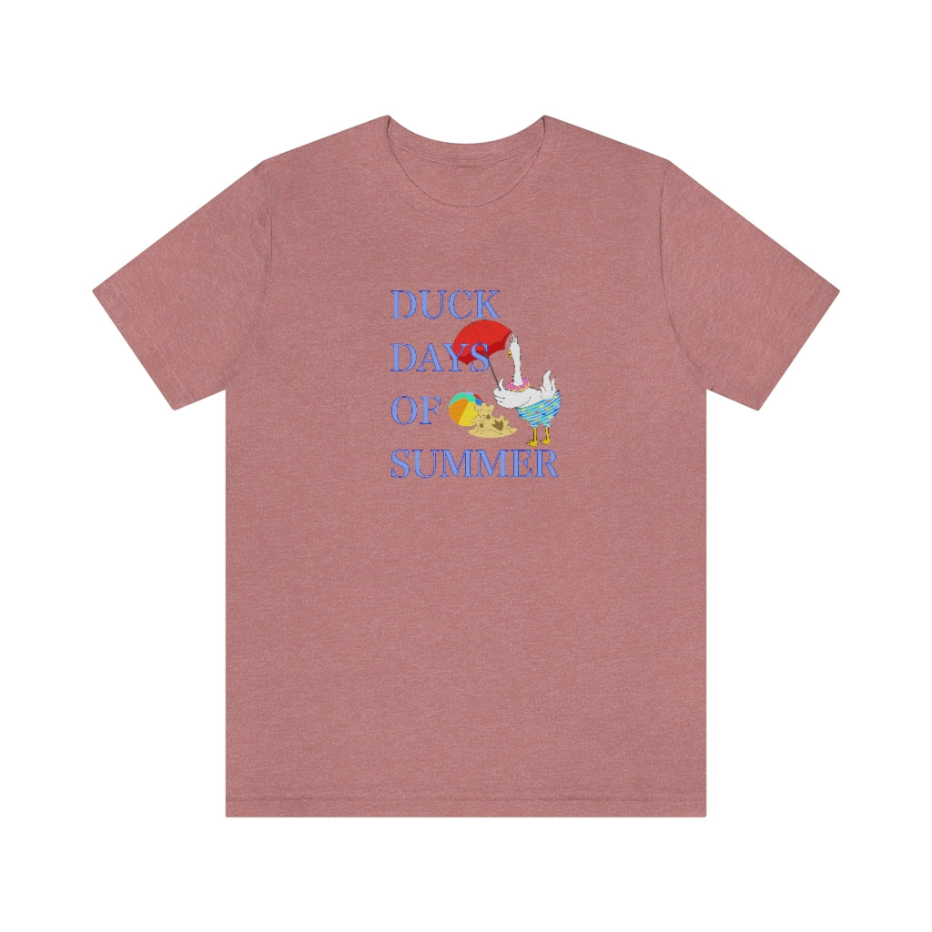 Duck Days of Summer Unisex Jersey Short Sleeve Tee