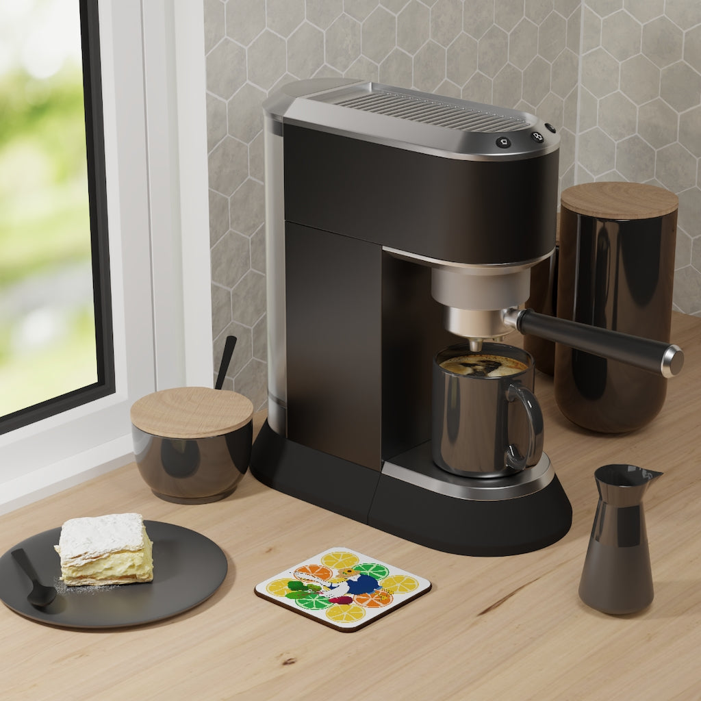 Farmer Duck Butt™ Hardboard Back Coaster