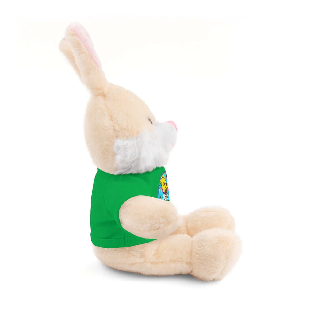 The Duckles™ Merch-Wearing Stuffed Animals with Tee
