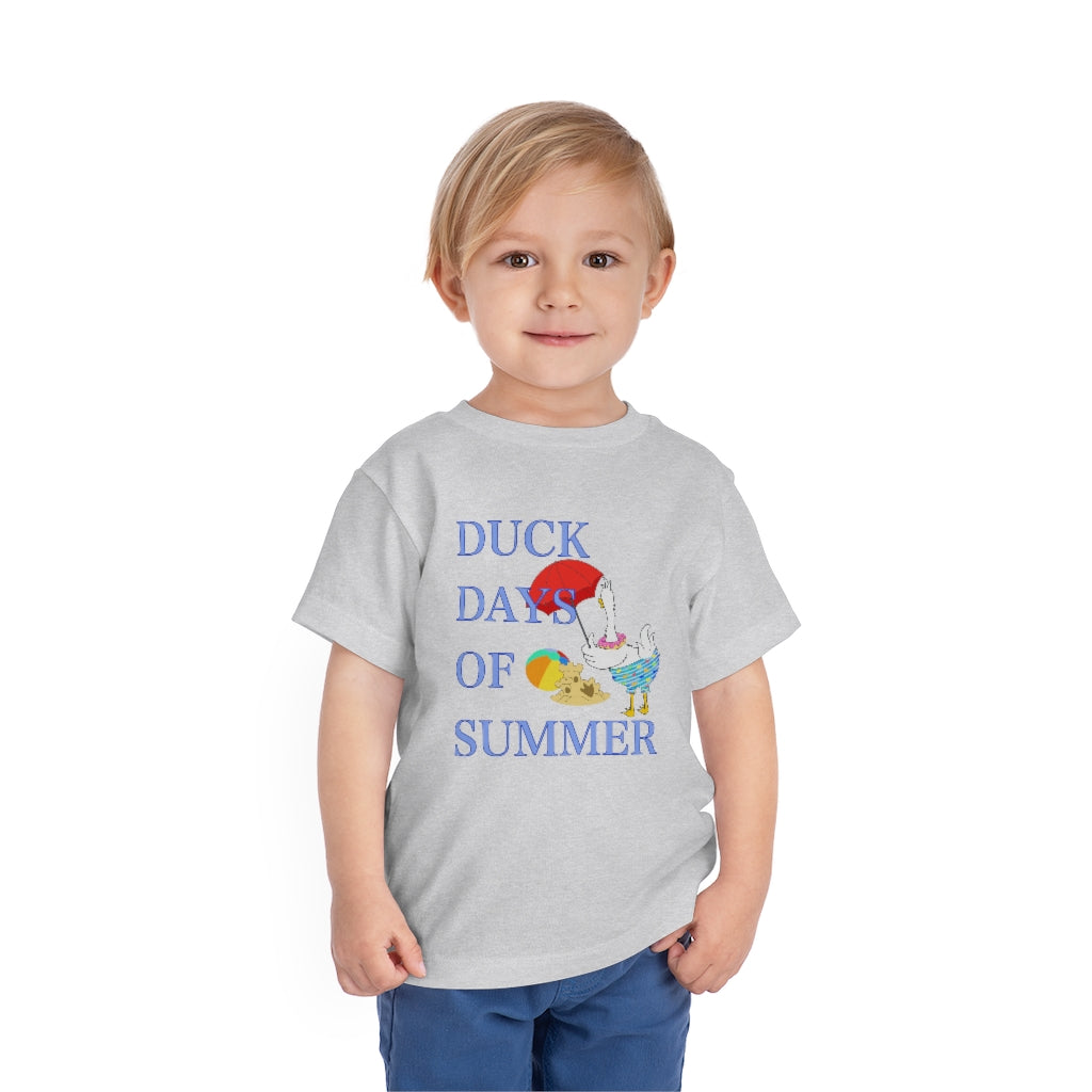 Duck Days of Summer Toddler Short Sleeve Tee