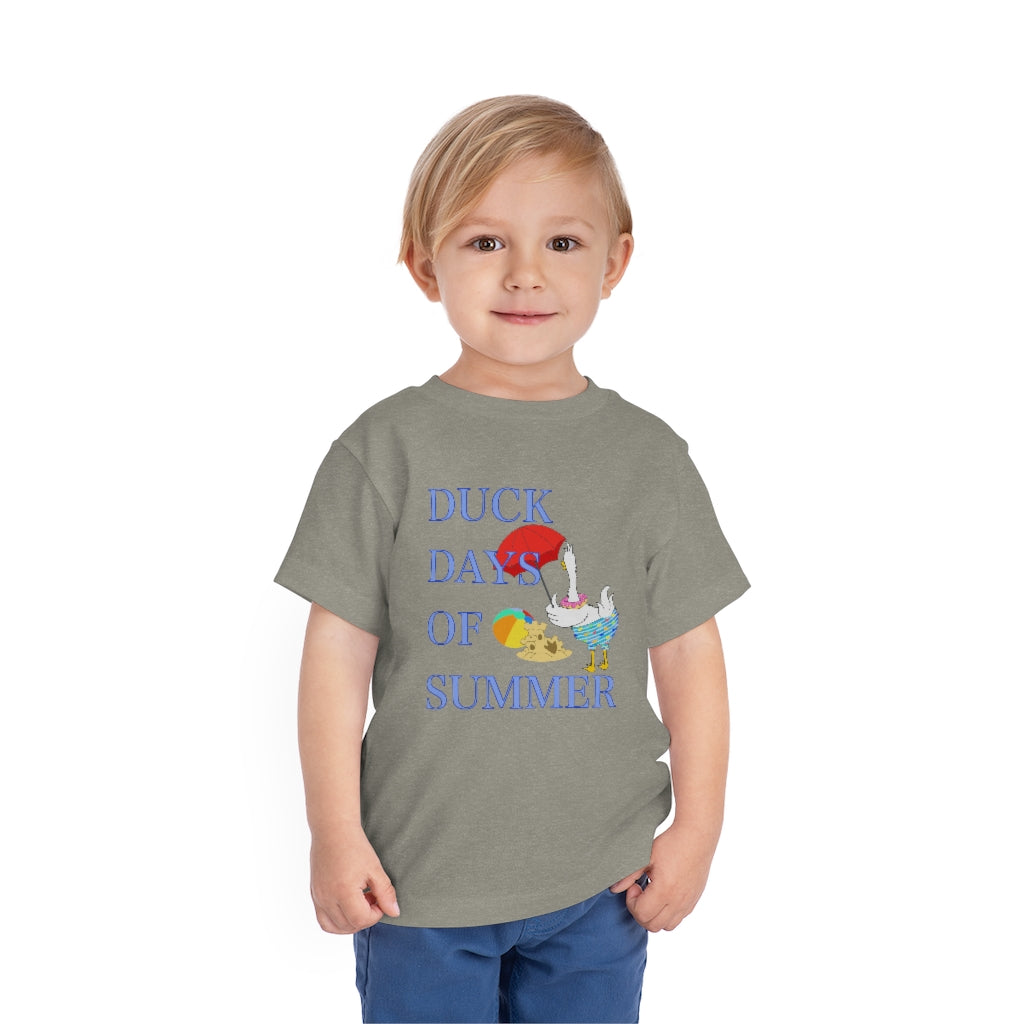 Duck Days of Summer Toddler Short Sleeve Tee