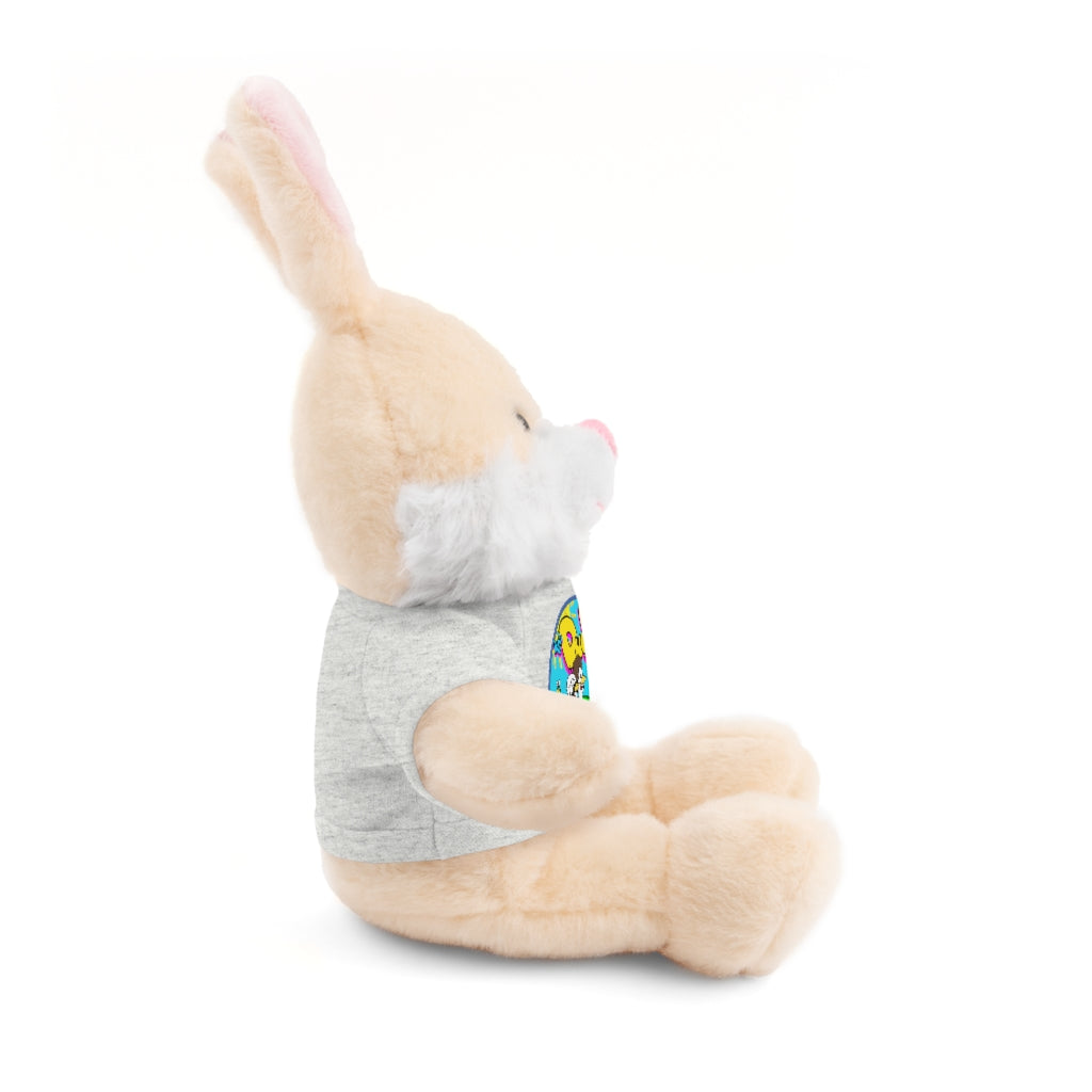 The Duckles™ Merch-Wearing Stuffed Animals with Tee