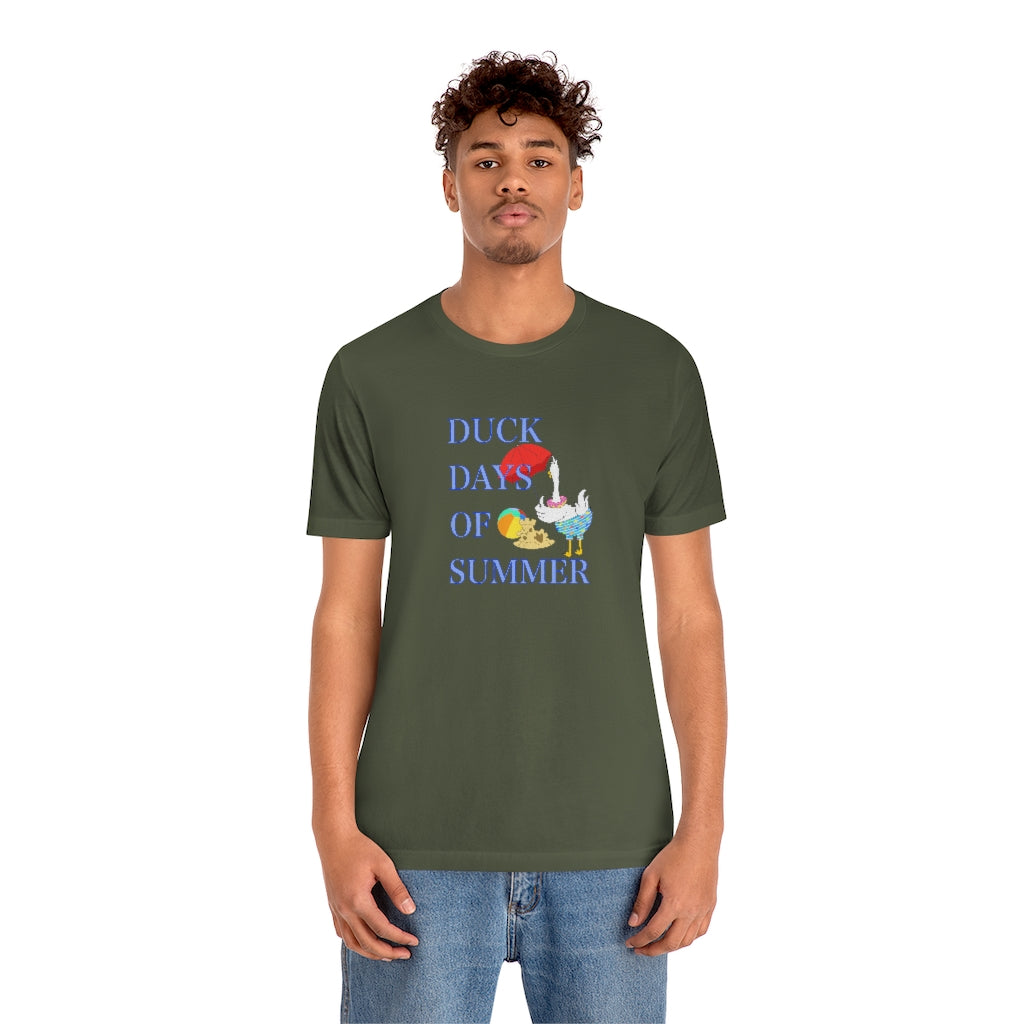 Duck Days of Summer Unisex Jersey Short Sleeve Tee