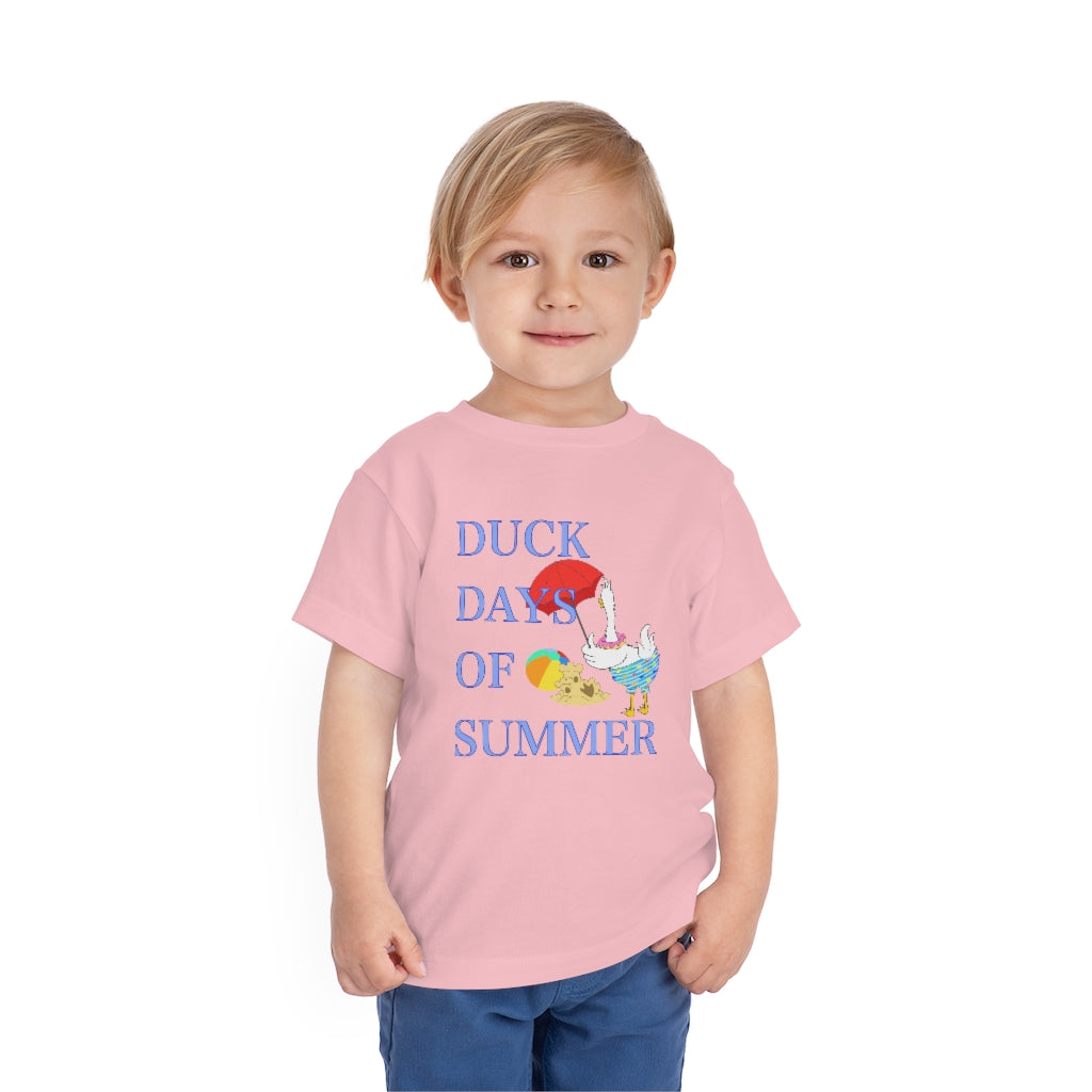 Duck Days of Summer Toddler Short Sleeve Tee