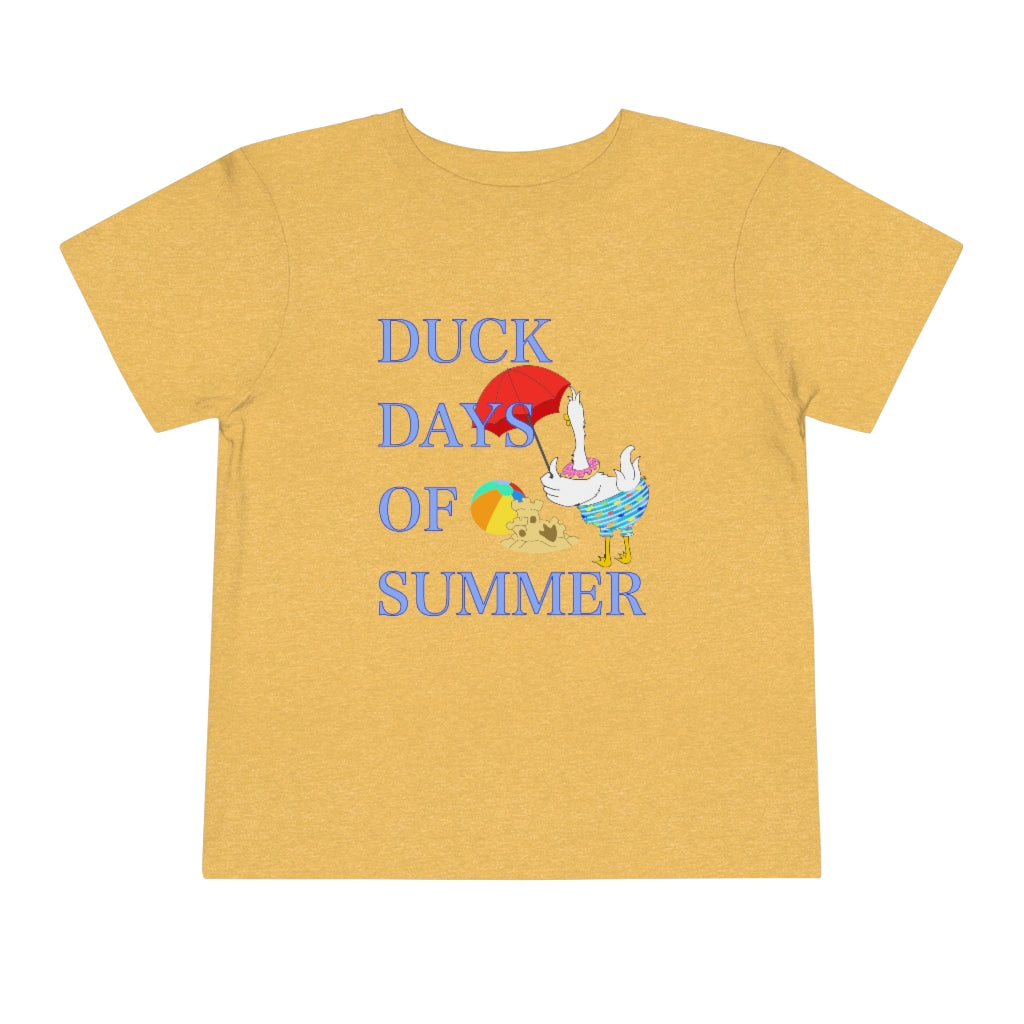 Duck Days of Summer Toddler Short Sleeve Tee