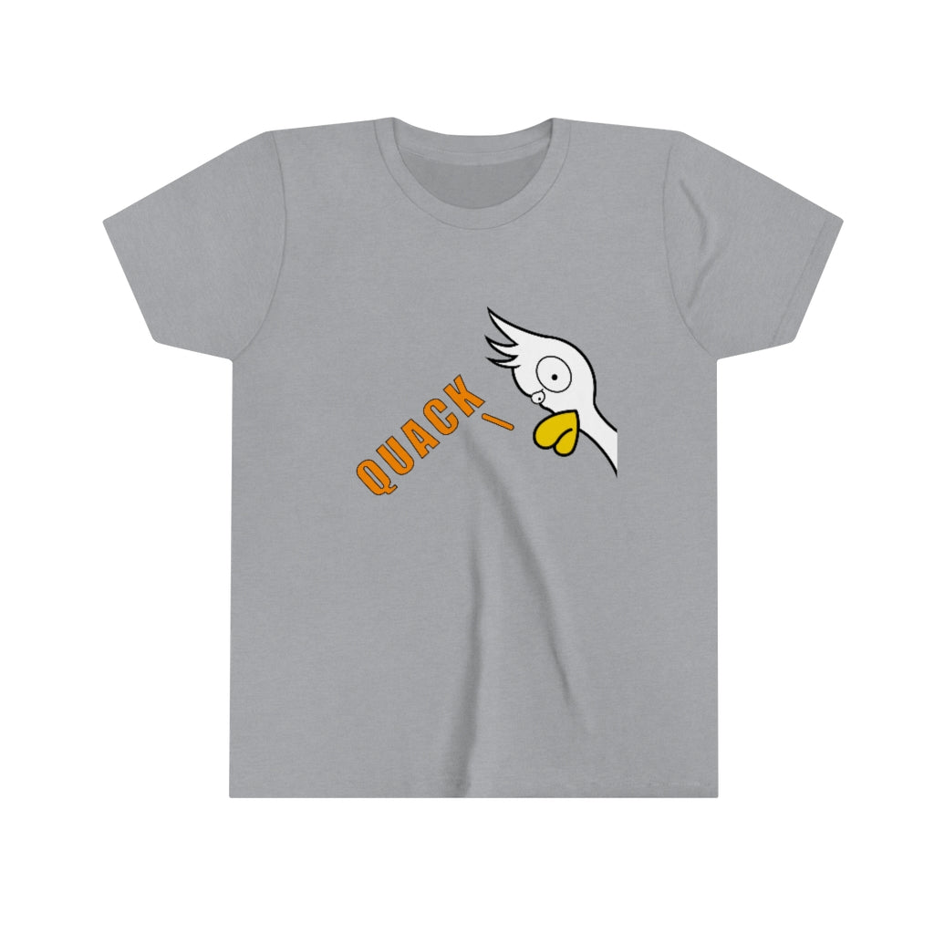 "Quack" Youth Short Sleeve Tee - Orange