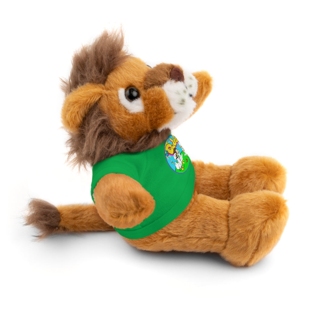 The Duckles™ Merch-Wearing Stuffed Animals with Tee