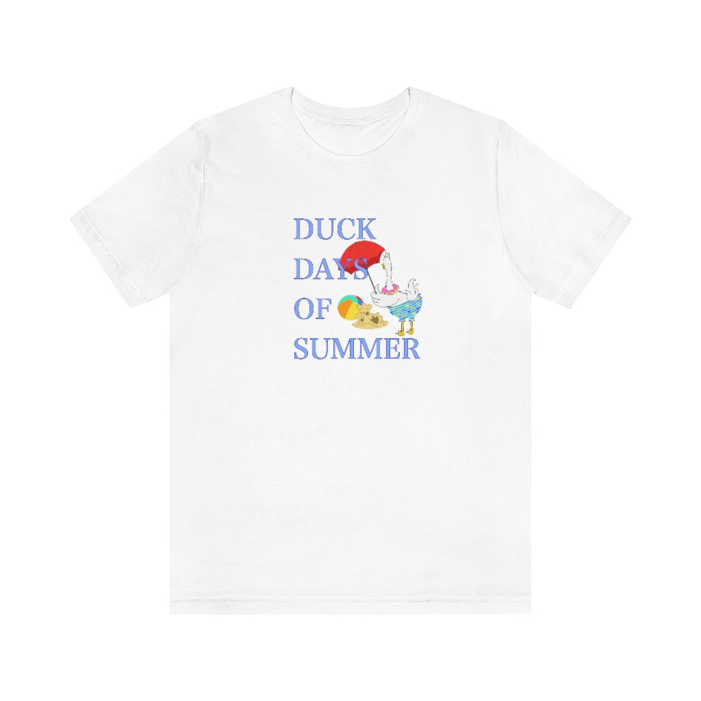 Duck Days of Summer Unisex Jersey Short Sleeve Tee