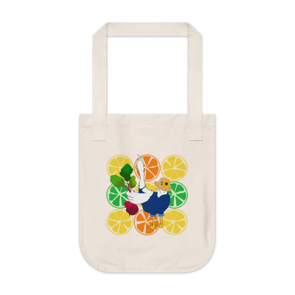 Farmer Duck Butt™ Organic Canvas Tote Bag