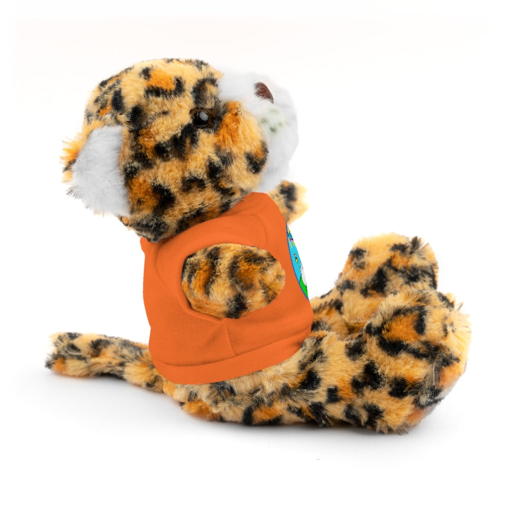 The Duckles™ Merch-Wearing Stuffed Animals with Tee