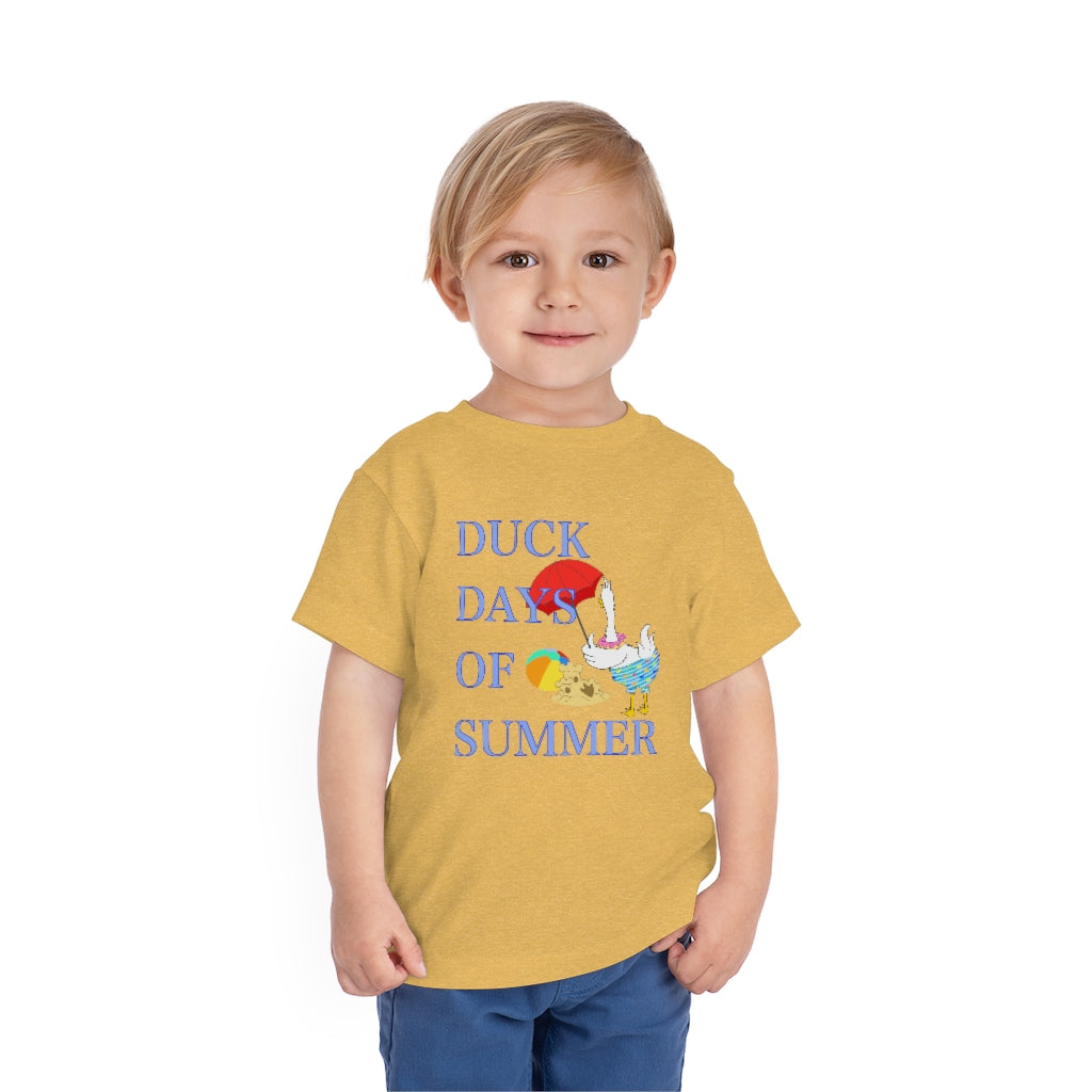 Duck Days of Summer Toddler Short Sleeve Tee