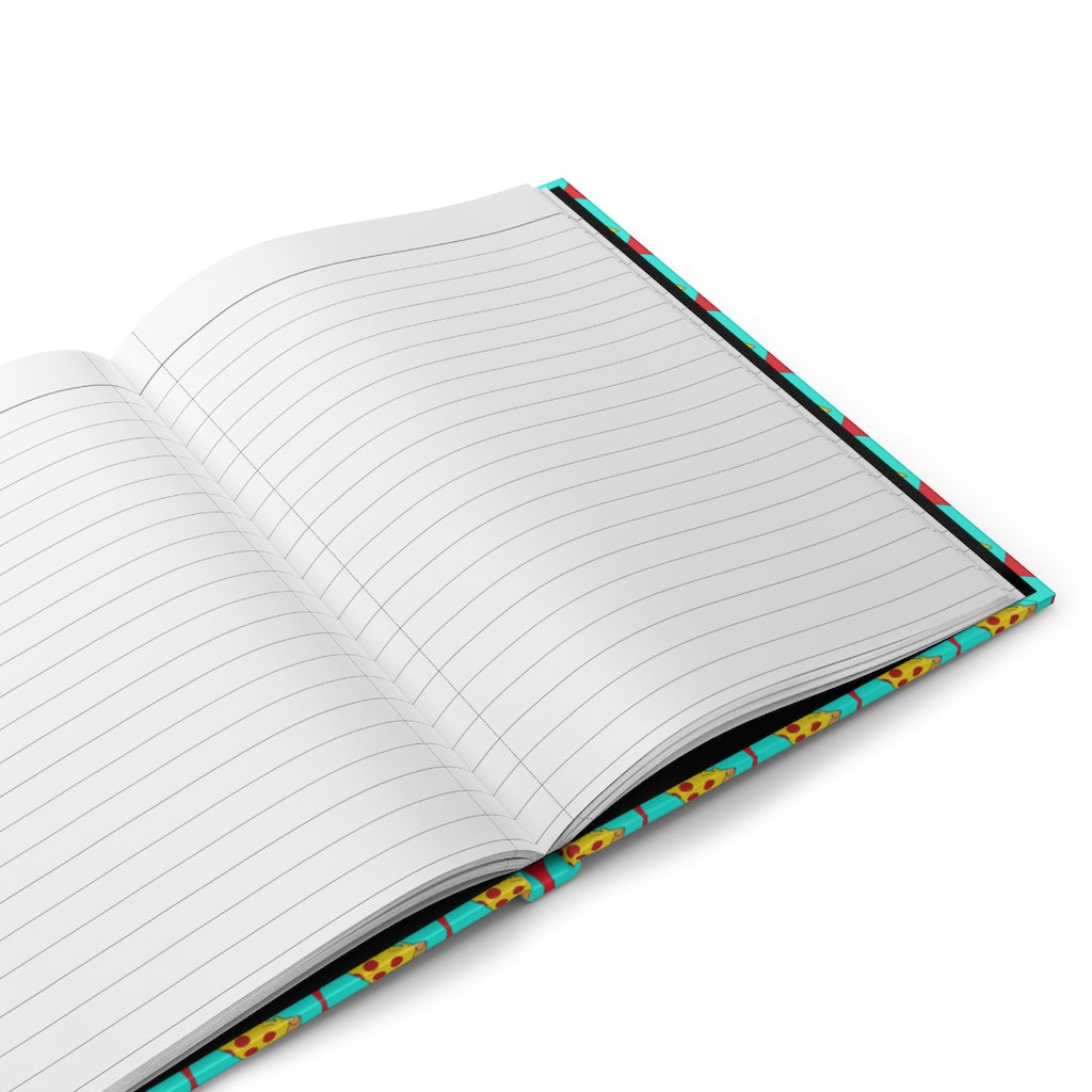 Dylan Duckle Pizza Hardcover Journal Matte