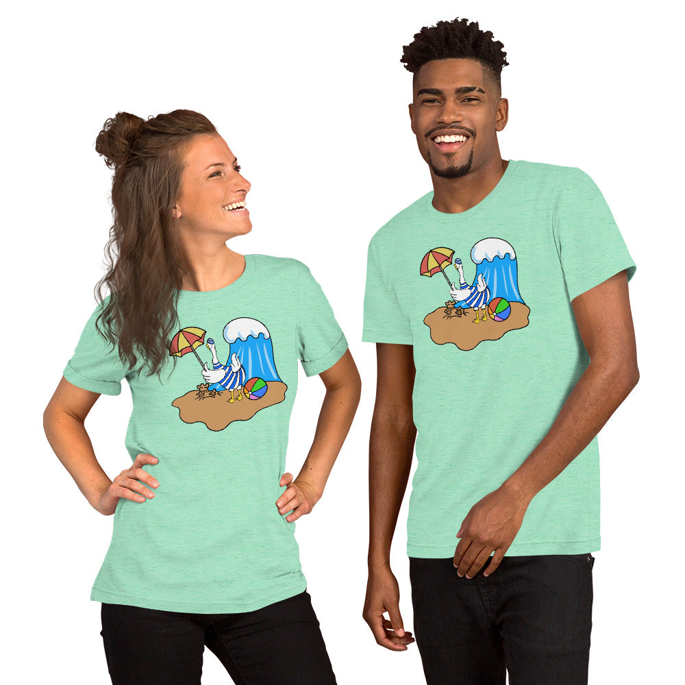 Beach Duck Butt™ Unisex t-shirt