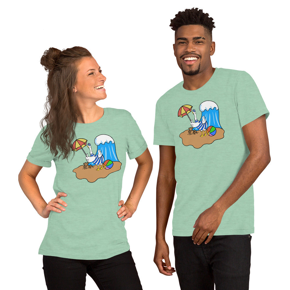 Beach Duck Butt™ Unisex t-shirt