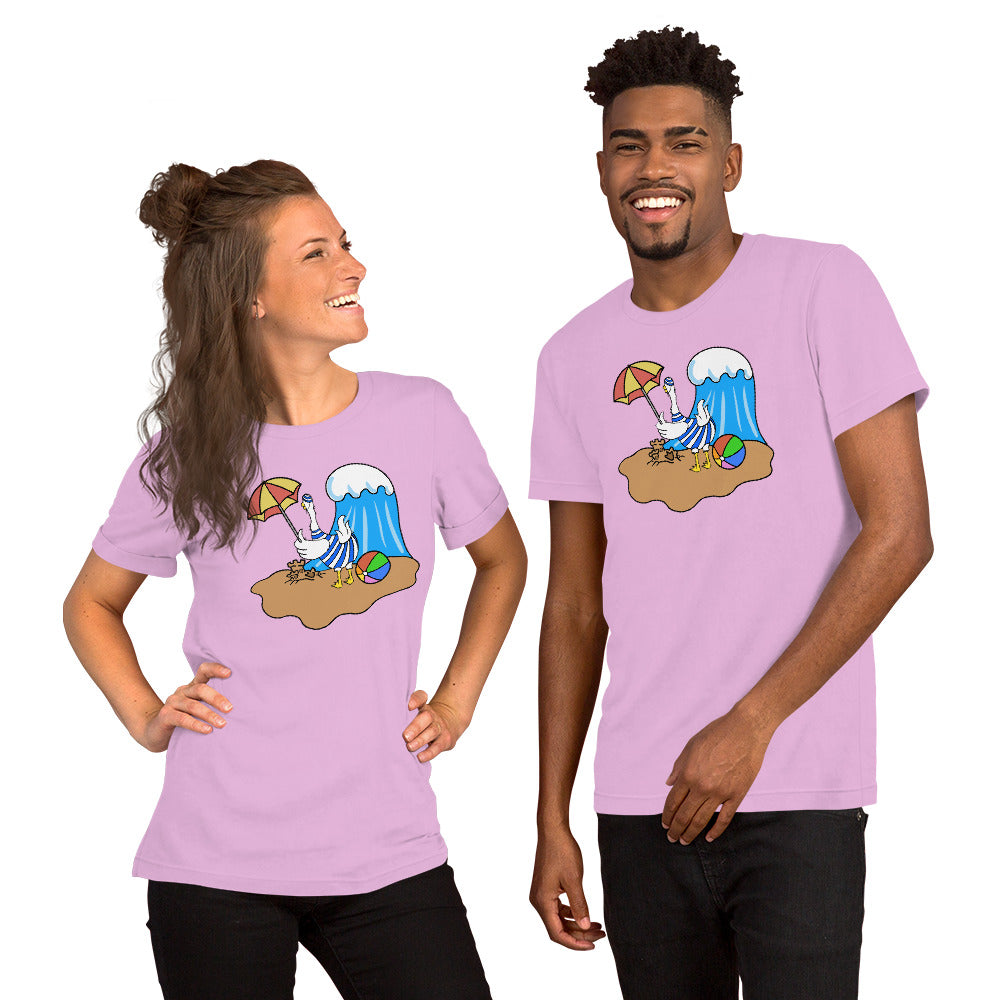 Beach Duck Butt™ Unisex t-shirt